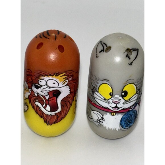 Mighty Beanz Lot of 6 Moose Toys Nurse Lion Football Cat Space Monkey Bruno 2010 - Picture 3 of 6